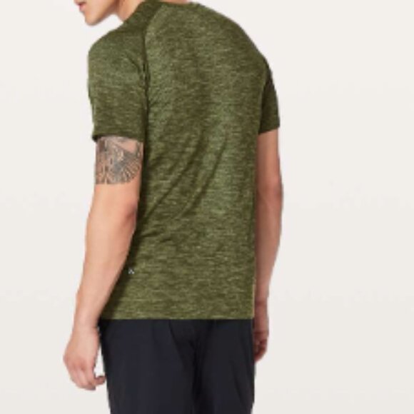 (6001) LULULEMON MENS Metal Vent Tech Short Sleeve Sz L - Picture 4 of 12